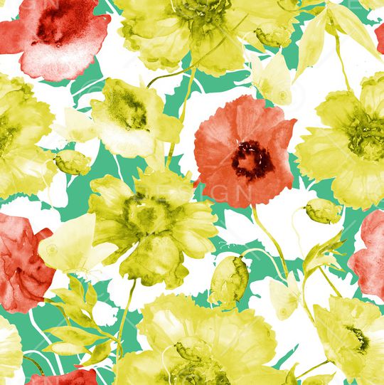 绿植树叶印花华亿平台图片