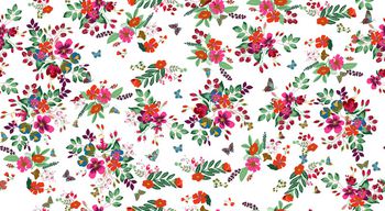 连衣裙印花华亿平台图片