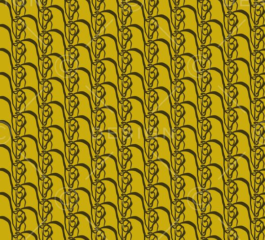 线条画印花华亿平台图片