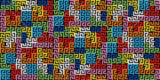 几何印花华亿平台图片