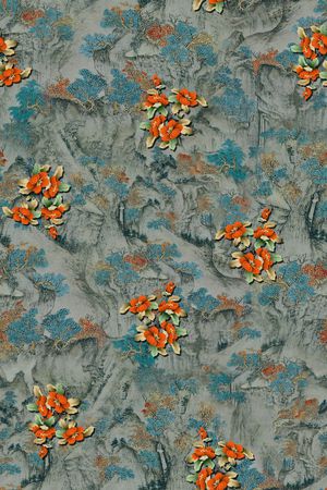 香云纱印花华亿平台图片