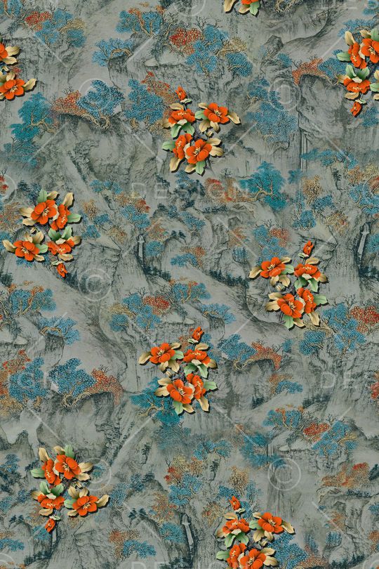 香云纱印花华亿平台图片