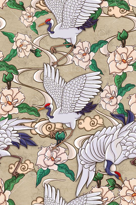 复古印花华亿平台图片