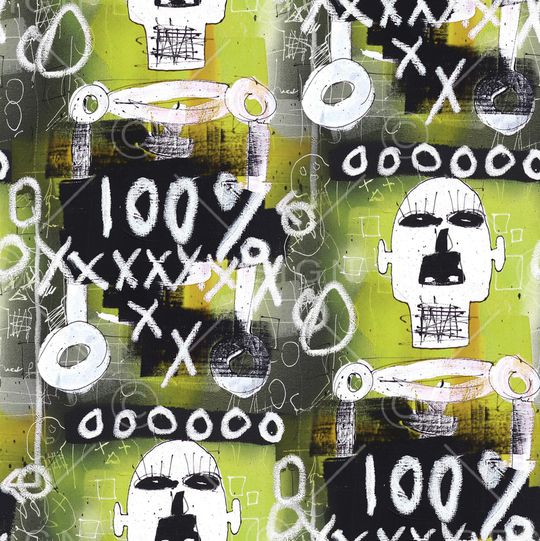 大牌风印花华亿平台图片