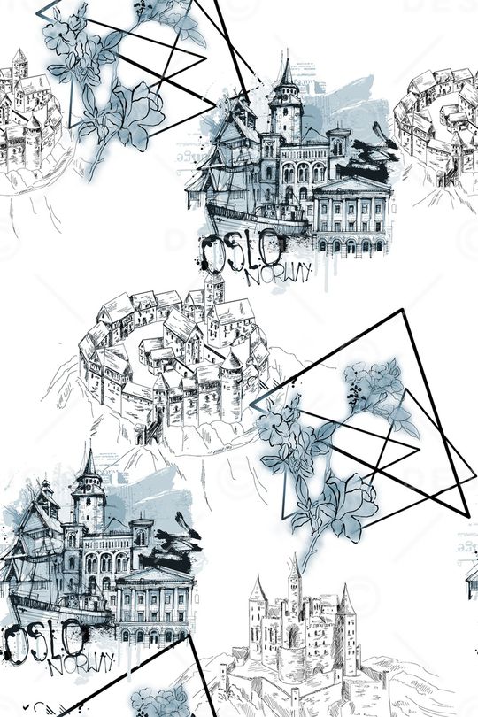 建筑印花华亿平台图片