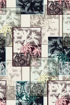 绿植树叶印花华亿平台图片