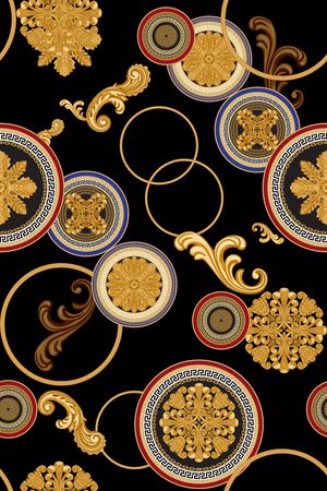 几何印花华亿平台图片