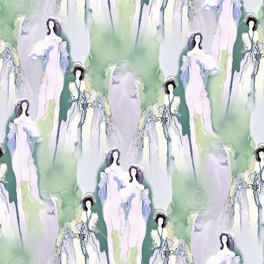 水彩印花华亿平台图片