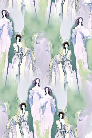 水彩印花华亿平台图片