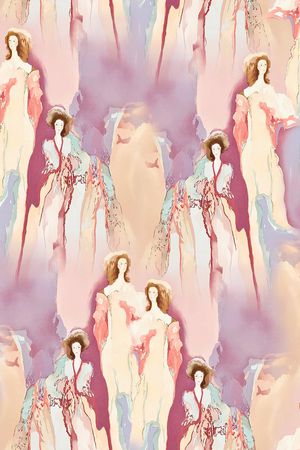 水彩印花华亿平台图片