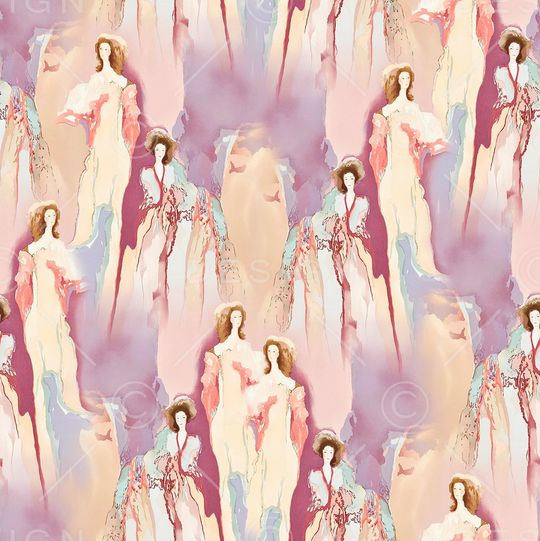 水彩印花华亿平台图片