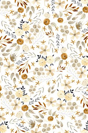 小碎花印花华亿平台图片