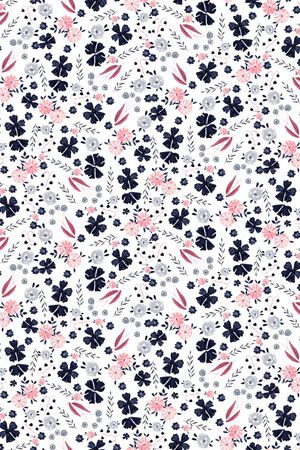 小碎花印花华亿平台图片