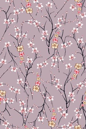 树枝印花华亿平台图片