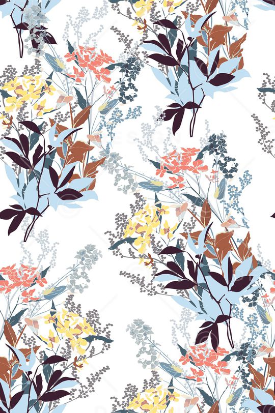 连衣裙印花华亿平台图片