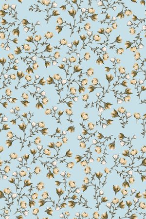 连衣裙印花华亿平台图片