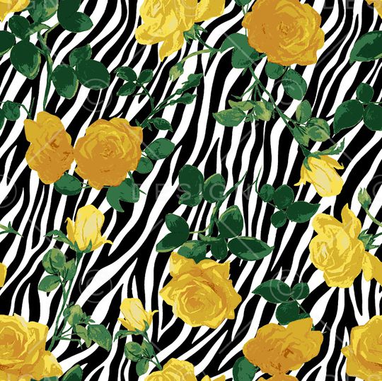 斑马纹印花华亿平台图片