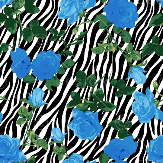 斑马纹印花华亿平台图片