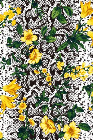 斑马纹印花华亿平台图片