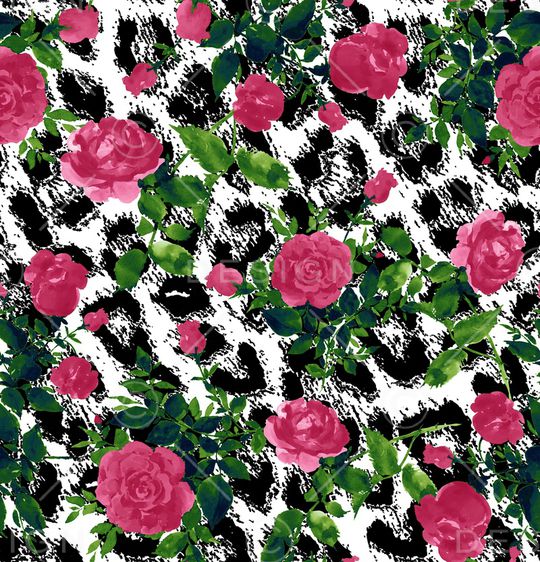 斑马纹印花华亿平台图片