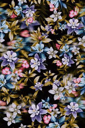 春夏华亿平台印花华亿平台图片