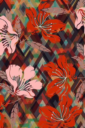 绿植树叶印花华亿平台图片