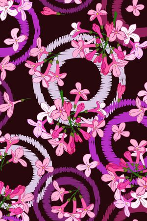 绿植树叶印花华亿平台图片