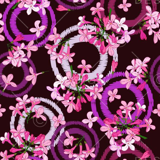 绿植树叶印花华亿平台图片