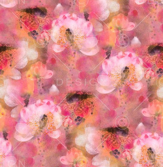 荷花印花华亿平台图片