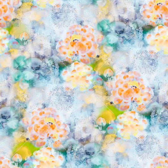 荷花印花华亿平台图片