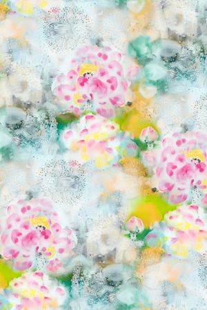 荷花印花华亿平台图片