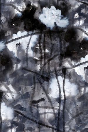 荷花印花华亿平台图片