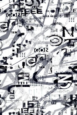 字母印花华亿平台图片