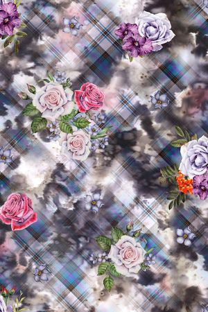 绿植树叶印花华亿平台图片