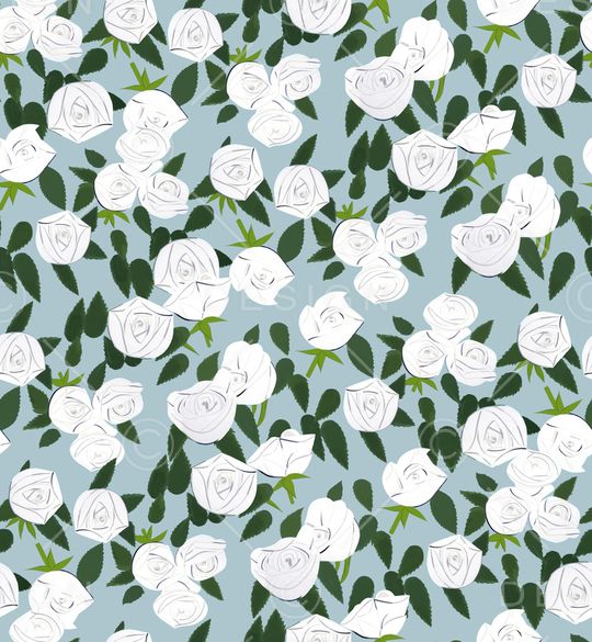 手绘花卉印花华亿平台图片