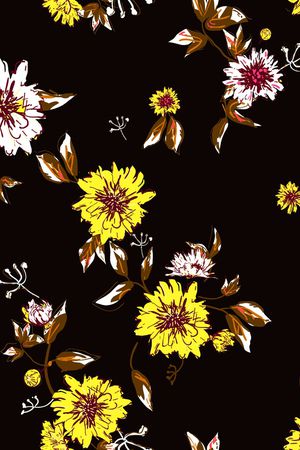 绿植树叶印花华亿平台图片