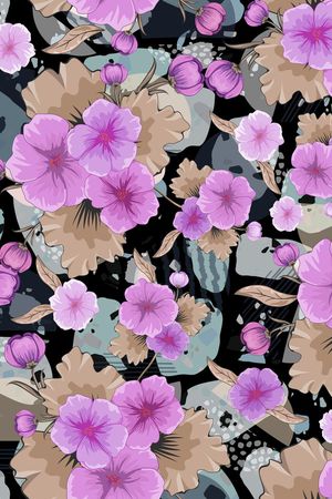 绿植树叶印花华亿平台图片