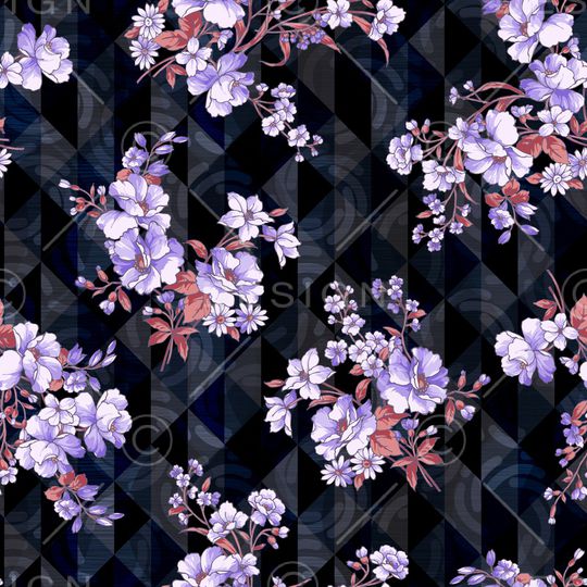 绿植树叶印花华亿平台图片