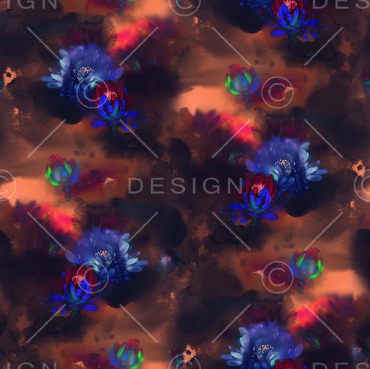 水墨风印花华亿平台图片