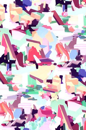 几何印花华亿平台图片