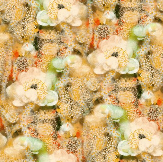 水墨风印花华亿平台图片