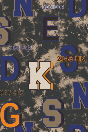 字母印花华亿平台图片