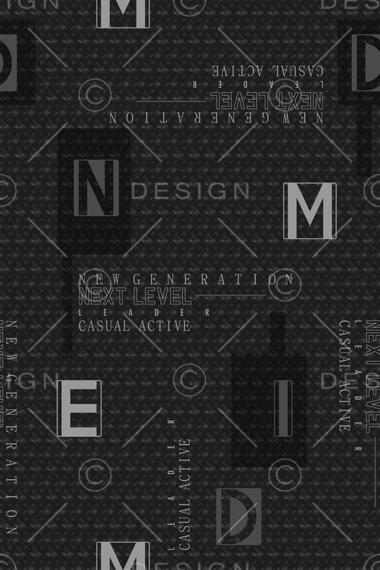 字母印花华亿平台图片