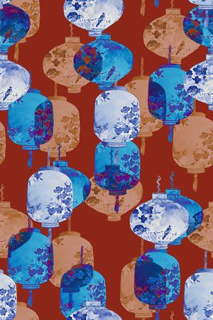 水彩印花华亿平台图片