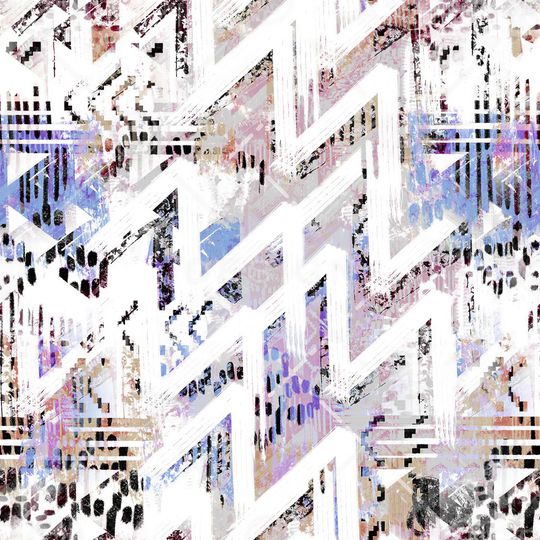 几何印花华亿平台图片