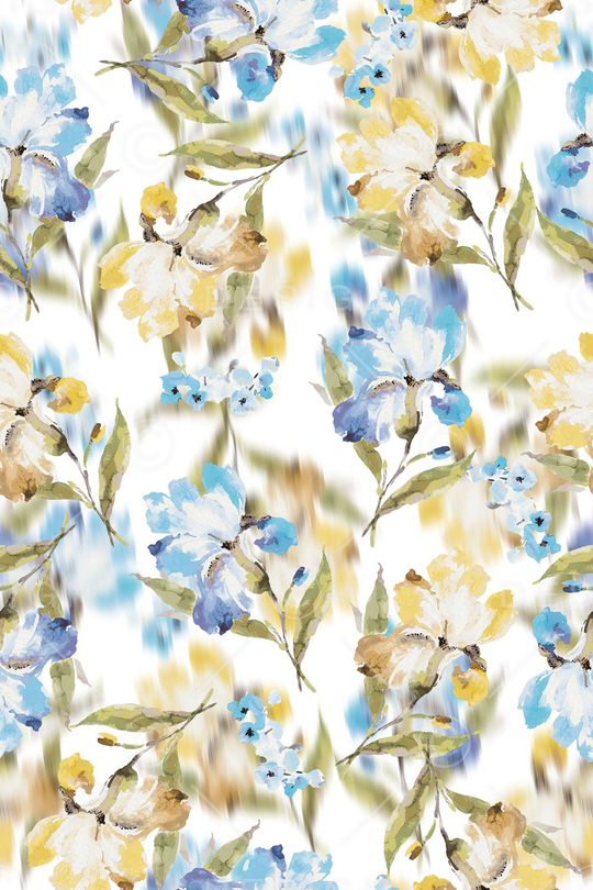 绿植树叶印花华亿平台图片