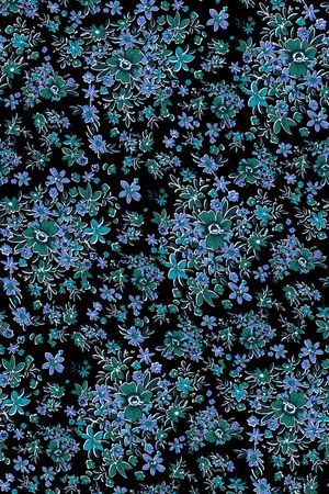 连衣裙印花华亿平台图片