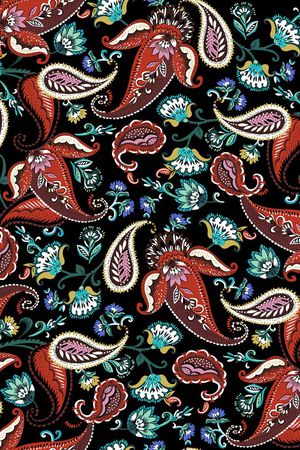 连衣裙印花华亿平台图片