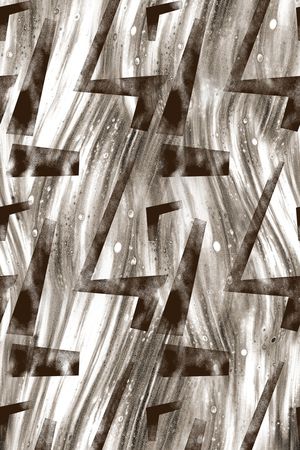 线条印花华亿平台图片