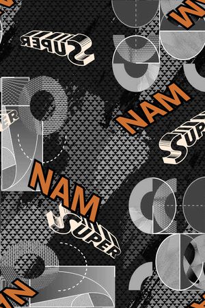 字母印花华亿平台图片